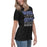Side view of Hebron High School Hawks Women's Relaxed Fit T-shirt 237