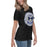 Side view of Hebron High School Hawks Women's Relaxed Fit T-shirt 215