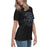 Side view of Hebron High School Hawks Women's Relaxed Fit T-shirt 214