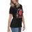 Side view of Katy High School Tigers Women's Relaxed Fit T-shirt 208