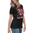 Side view of Katy High School Tigers Women's Relaxed Fit T-shirt 205