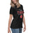 Side view of Katy High School Tigers Women's Relaxed Fit T-shirt 040