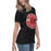 Side view of Lake Travis High School Cavaliers Women's Relaxed Fit T-shirt 239