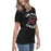 Side view of Lake Travis High School Cavaliers Women's Relaxed Fit T-shirt 228