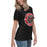 Side view of Lake Travis High School Cavaliers Women's Relaxed Fit T-shirt 224
