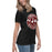 Side view of Lewisville High School Farmers Women's Relaxed Fit T-shirt 239
