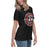 Side view of Lewisville High School Farmers Women's Relaxed Fit T-shirt 224