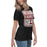 Side view of Lewisville High School Farmers Women's Relaxed Fit T-shirt 001