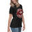 Side view of Lewisville High School Farmers Women's Relaxed Fit T-shirt 215