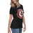 Side view of Lewisville High School Farmers Women's Relaxed Fit T-shirt 216