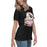 Side view of Lewisville High School Farmers Women's Relaxed Fit T-shirt 219