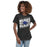 Woman wearing Dekaney High School Wildcats Women's Dark Grey Heather T-shirt 223