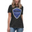 Dekaney High School Wildcats Women's Dark Grey Heather T-shirt 225