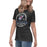 Side view of Tompkins High School Falcons Women's Dark Grey T-shirt 206