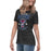 Side view of Tompkins High School Falcons Women's Dark Grey T-shirt 213