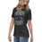 Side view of Dekaney High School Wildcats Women's Dark Grey Heather T-shirt 207