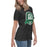 Side view of Spring High School Lions Women's Dark Grey Relaxed T-shirt 212