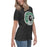 Side view of Spring High School Lions Women's Dark Grey Relaxed T-shirt 220