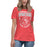 Cypress Lakes High School Spartans Heather Red Women's T-shirt 204