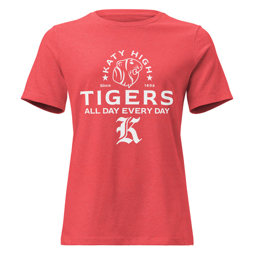 Katy High School Tigers Women's Relaxed Fit T-shirt 222