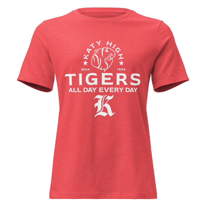 Katy High School Tigers Women's Relaxed Fit T-shirt 222
