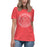 Student wearing Katy High School Tigers Women's Relaxed Fit T-shirt 215