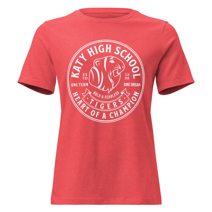 Katy High School Tigers Women's Relaxed Fit T-shirt 215