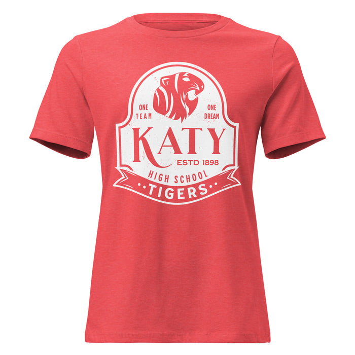 Katy High School Tigers Women's Relaxed Fit T-shirt 219