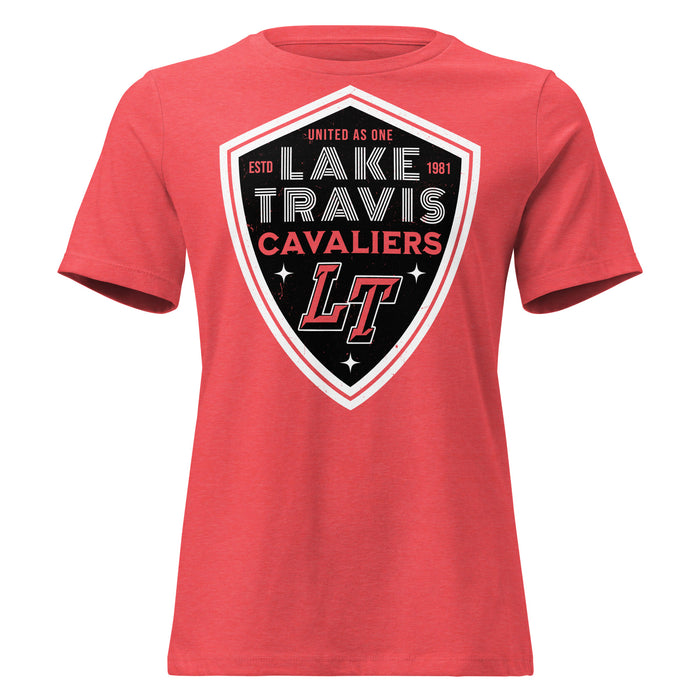 Lake Travis High School Cavaliers Women's Relaxed Fit T-shirt 225