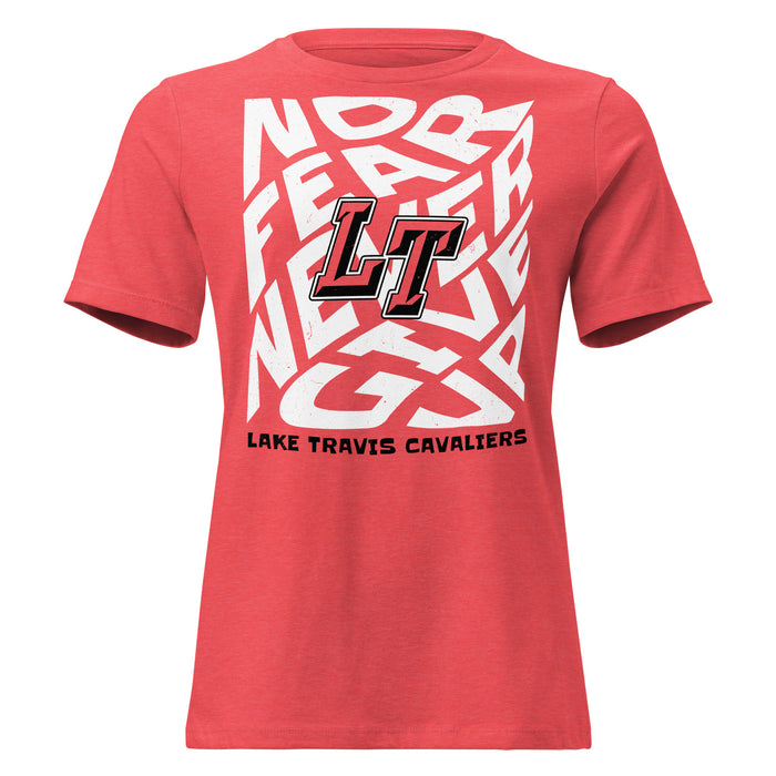 Lake Travis High School Cavaliers Women's Relaxed Fit T-shirt 236