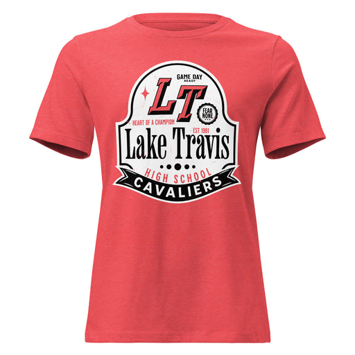 Lake Travis High School Cavaliers Women's Relaxed Fit T-shirt 219