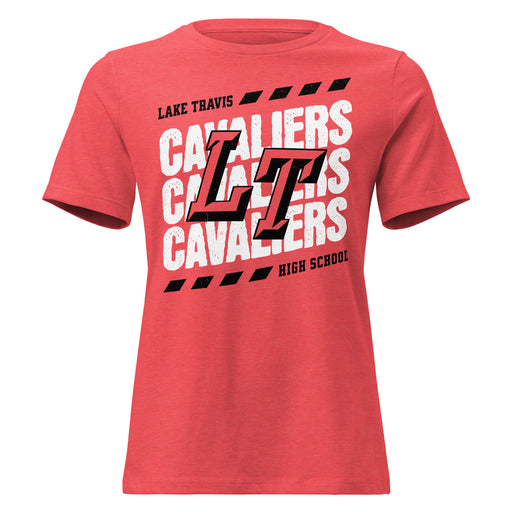 Lake Travis High School Cavaliers Women's Relaxed Fit T-shirt 223