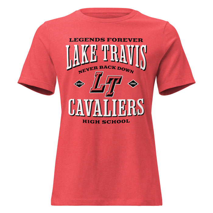 Lake Travis High School Cavaliers Women's Relaxed Fit T-shirt 230