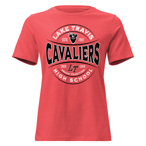 Lake Travis High School Cavaliers Women's Relaxed Fit T-shirt 218