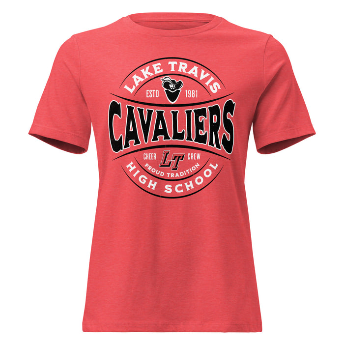 Lake Travis High School Cavaliers Women's Relaxed Fit T-shirt 218
