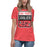 Woman wearing Lake Travis High School Cavaliers Women's Relaxed Fit T-shirt 001