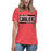 Woman wearing Lake Travis High School Cavaliers Women's Relaxed Fit T-shirt 098