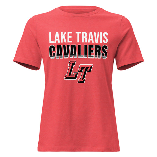 Lake Travis High School Cavaliers Women's Relaxed Fit T-shirt 024