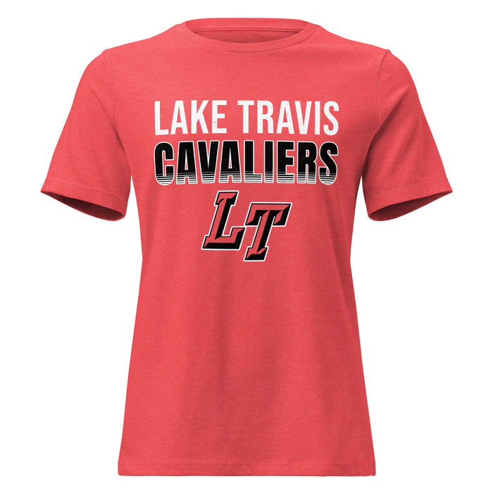 Lake Travis High School Cavaliers Women's Relaxed Fit T-shirt 024