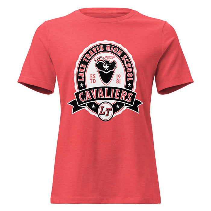 Lake Travis High School Cavaliers Women's Relaxed Fit T-shirt 212