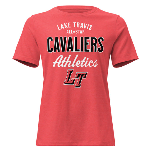Lake Travis High School Cavaliers Women's Relaxed Fit T-shirt 034