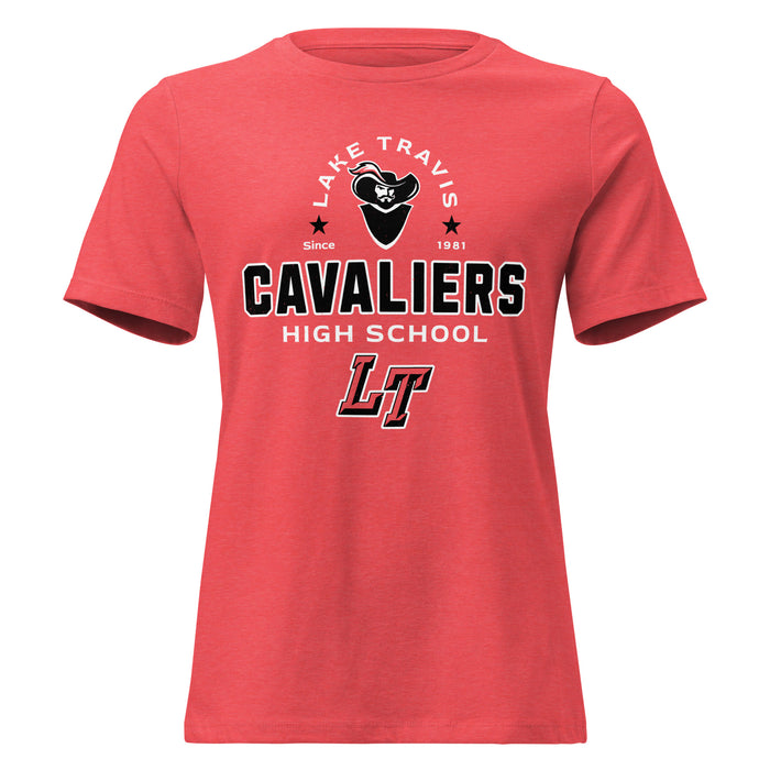 Lake Travis High School Cavaliers Women's Relaxed Fit T-shirt 222