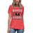 Student wearing Martin High School Warriors Women's Relaxed Fit T-shirt 230