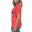 Side view of Martin High School Warriors Women's Relaxed Fit T-shirt 222