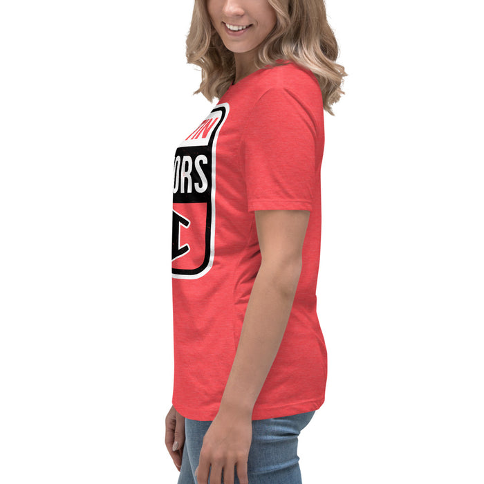 Side view of Martin High School Warriors Women's Relaxed Fit T-shirt 201