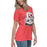 Side view of Lake Travis High School Cavaliers Women's Relaxed Fit T-shirt 219
