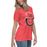 Side view of Lake Travis High School Cavaliers Women's Relaxed Fit T-shirt 229
