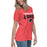 Side view of Langham Creek High School Lobos Women's Relaxed Fit T-shirt 234