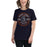 Young lady wearing Seven Lakes High School Spartans Navy Women's T-shirt 201