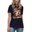 Seven Lakes High School Spartans Navy Women's T-shirt 205